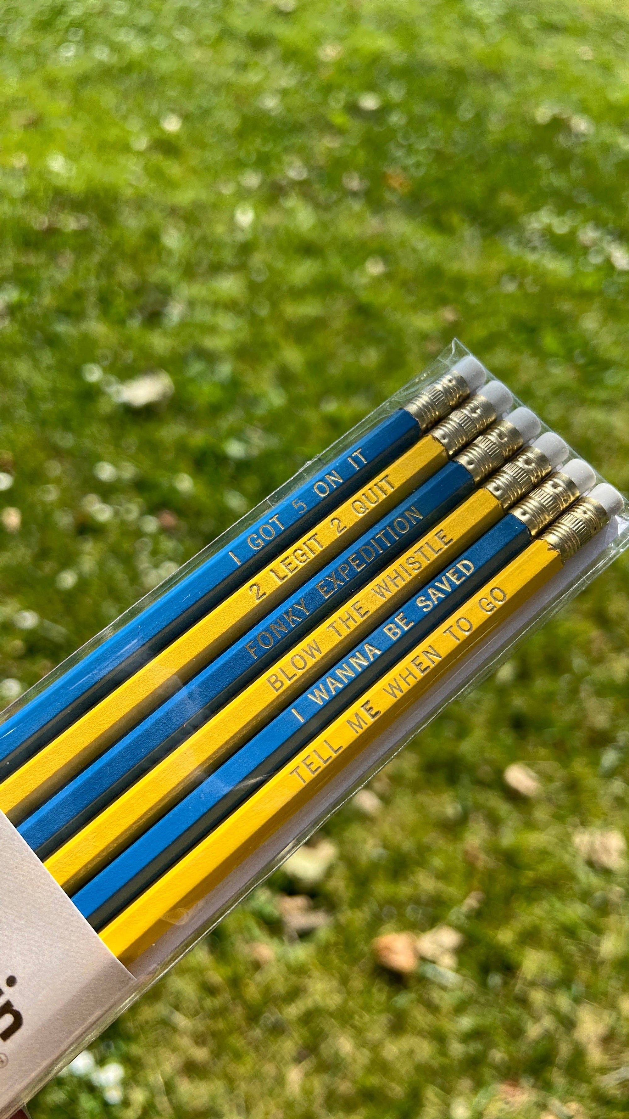 Bay Area Hip Hop Pencil Set
