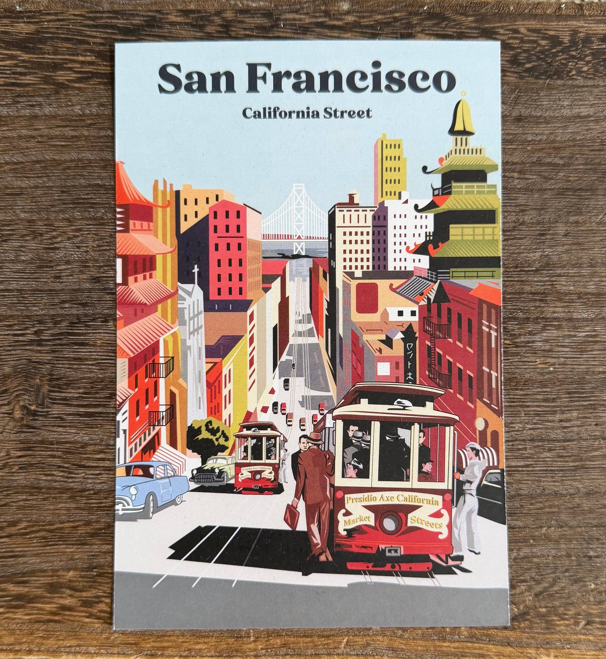 California Street Postcard