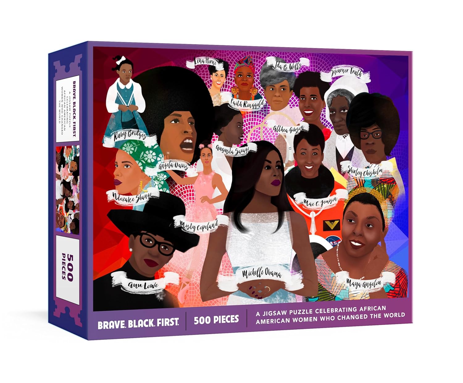 Brave. Black. First. Puzzle: A Jigsaw Puzzle and Poster Celebrating African American