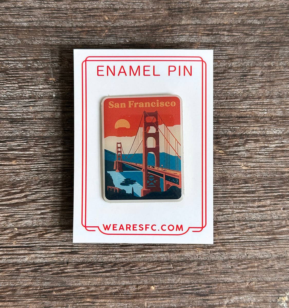 Golden Gate Evening Lapel Pin