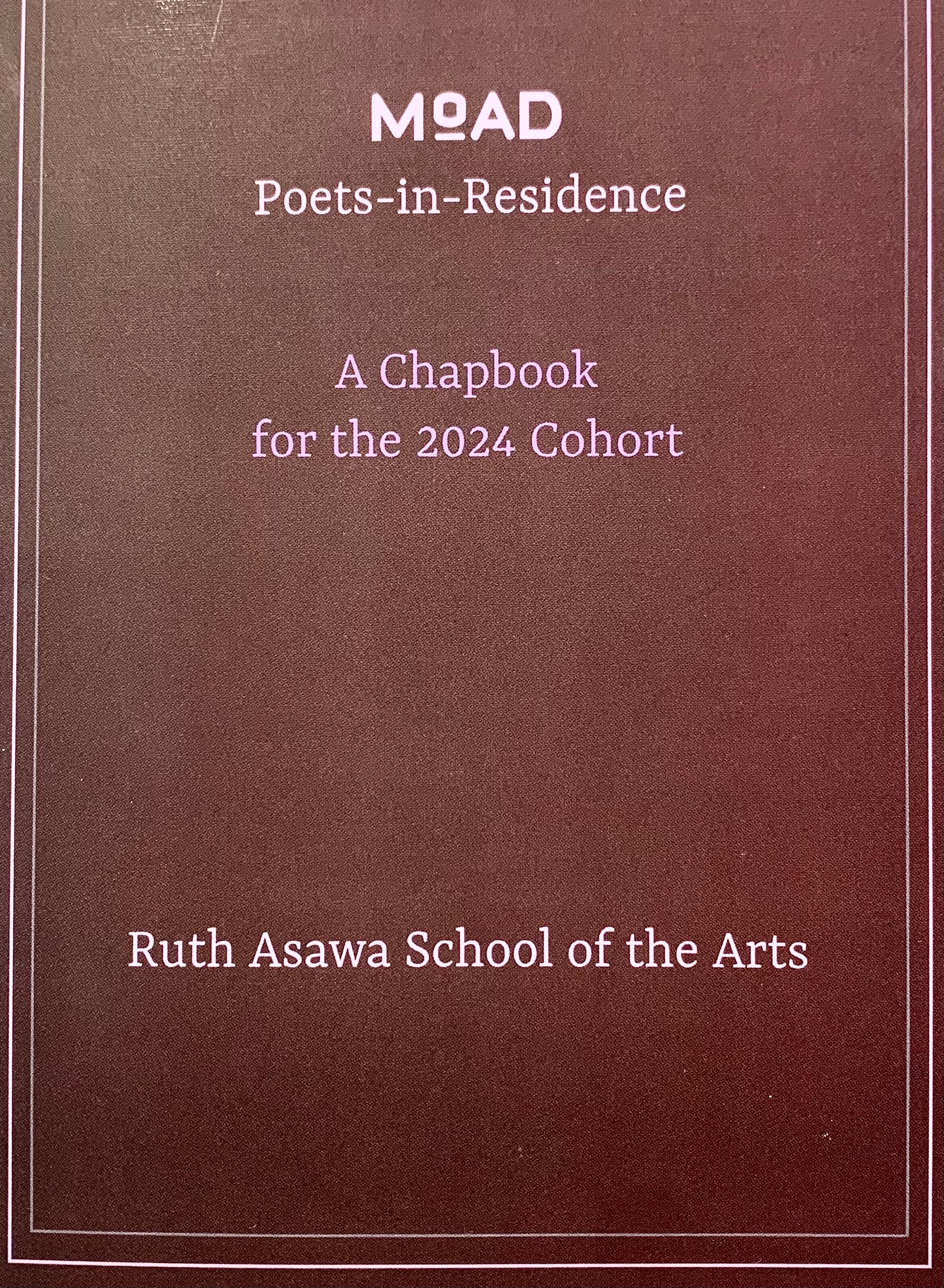 2024 Poets-in-Residence Chapbook