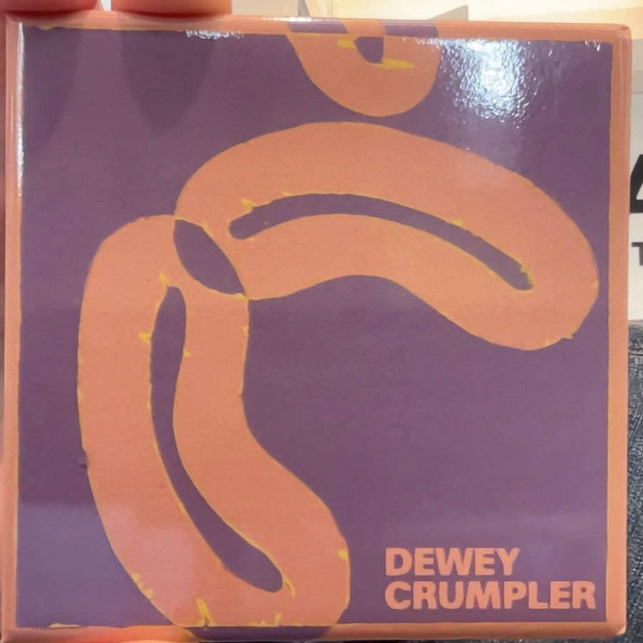 Dewey Crumpler Magnets- Peach and Purple