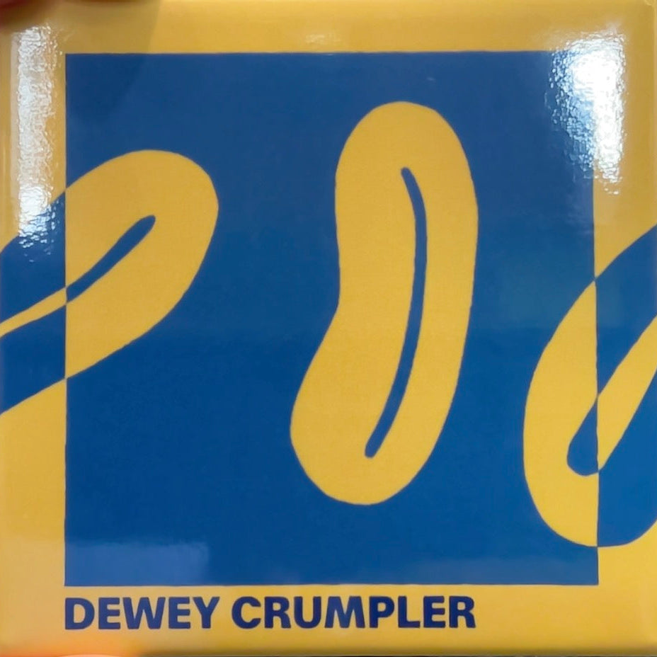 Dewey Crumpler Magnets- Yellow and Blue