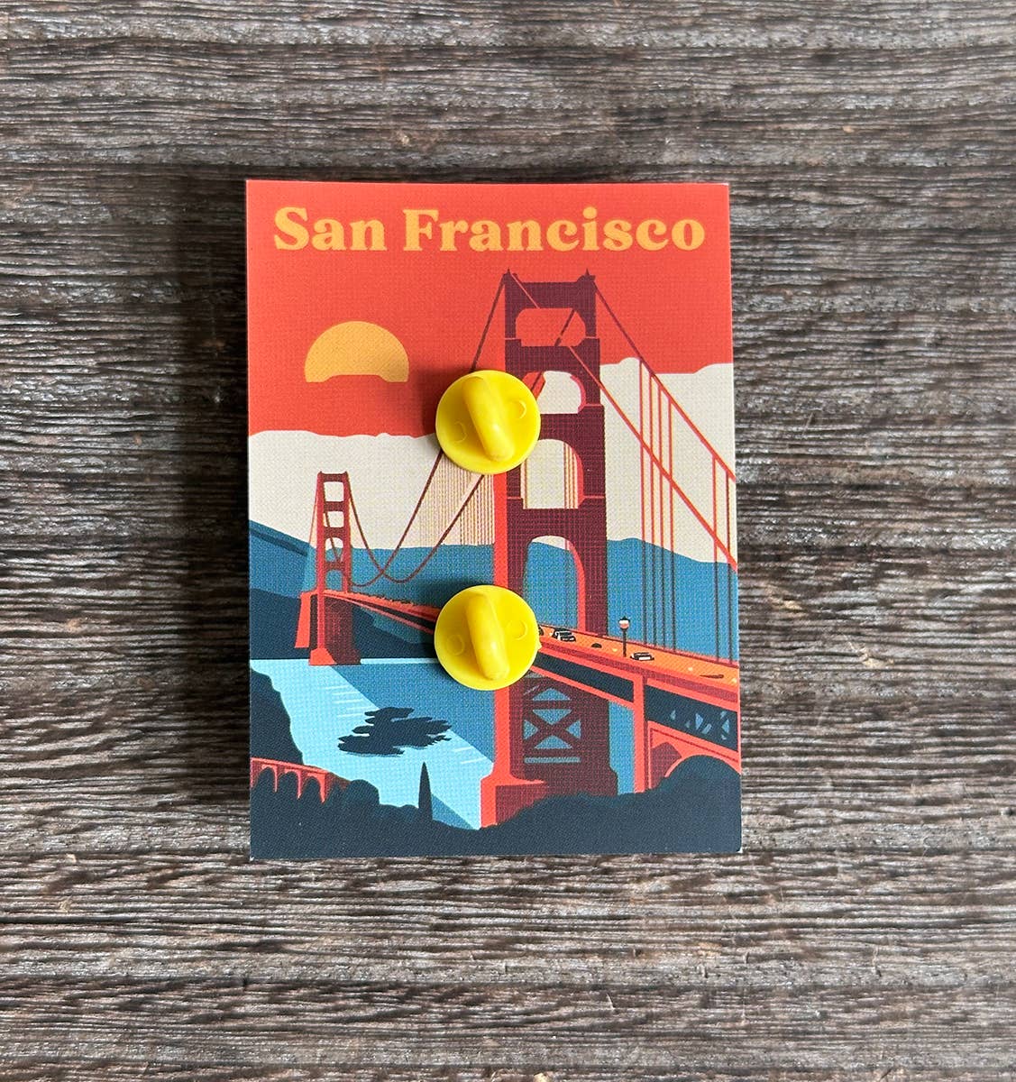 Golden Gate Evening Lapel Pin