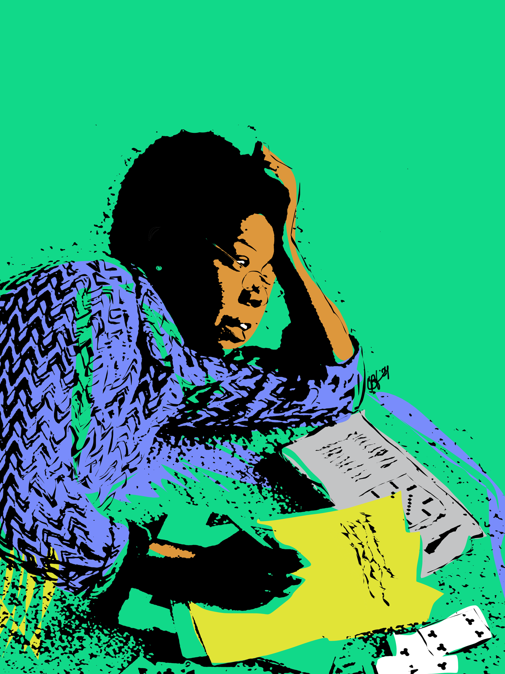 Maya Angelou Writing Card | Book Lovers | Iconic Women